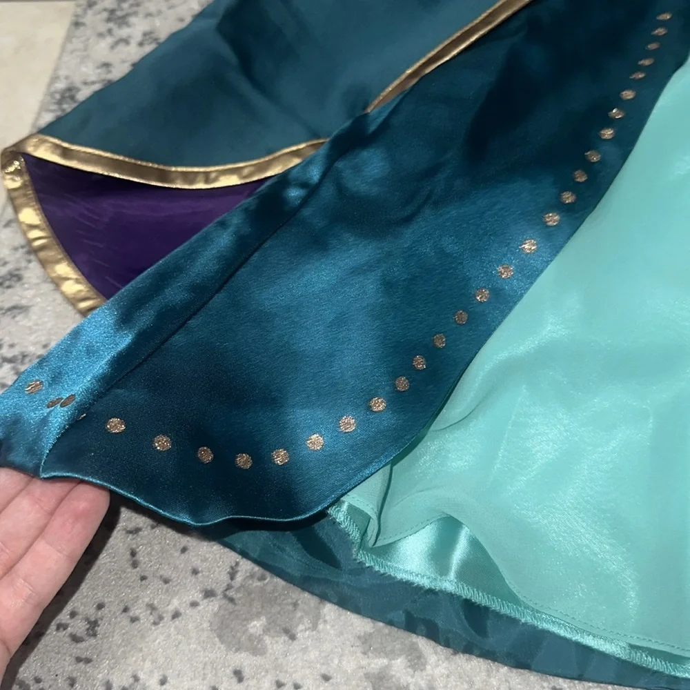 Walt Disney Wolrd Frozen 2 Princess Anna coronation Costume dress